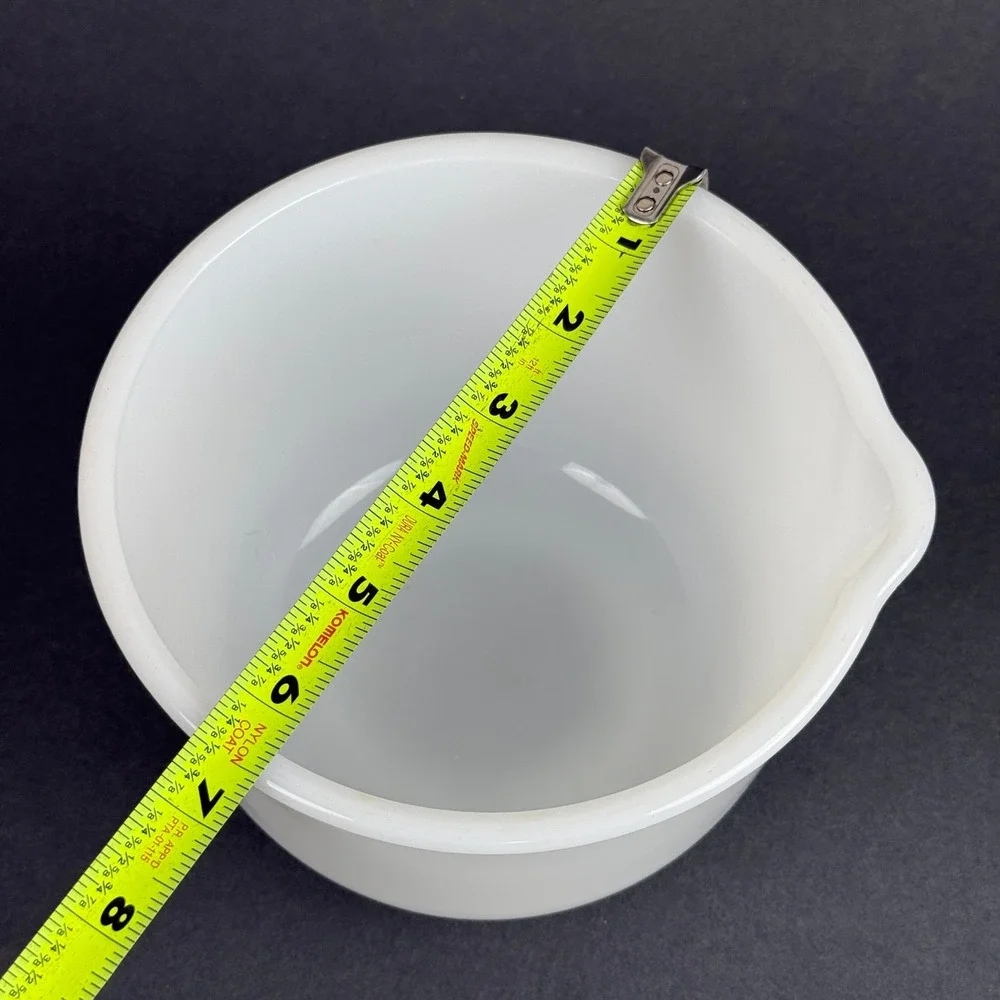 Glasbake white milk